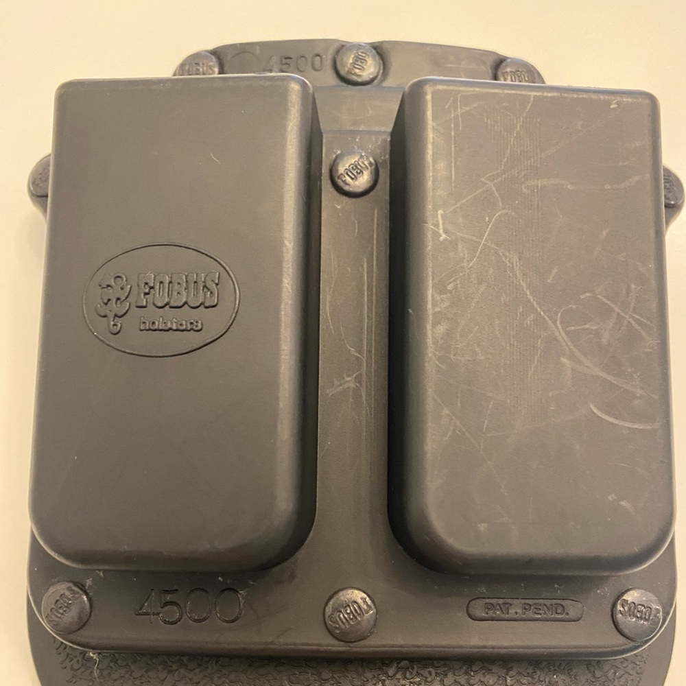 Obus Holster Black Double Magazine Pouch